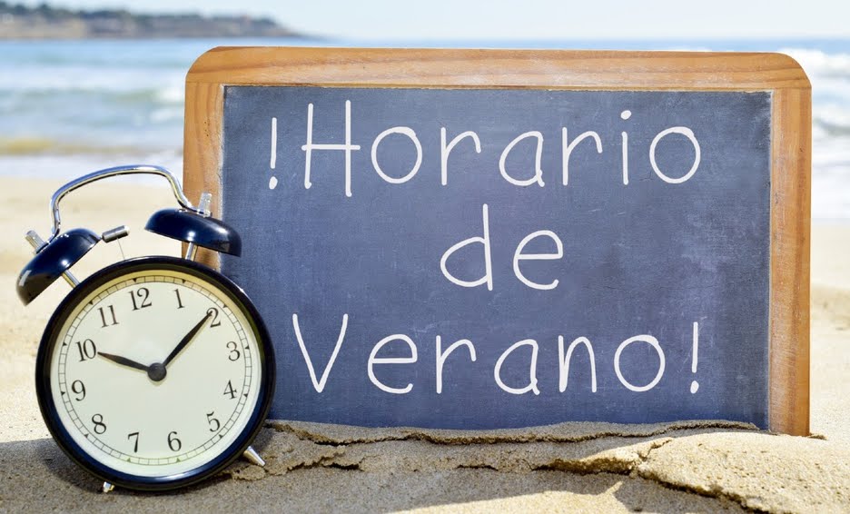 CAMBIO DE HORARIO DE VERANO